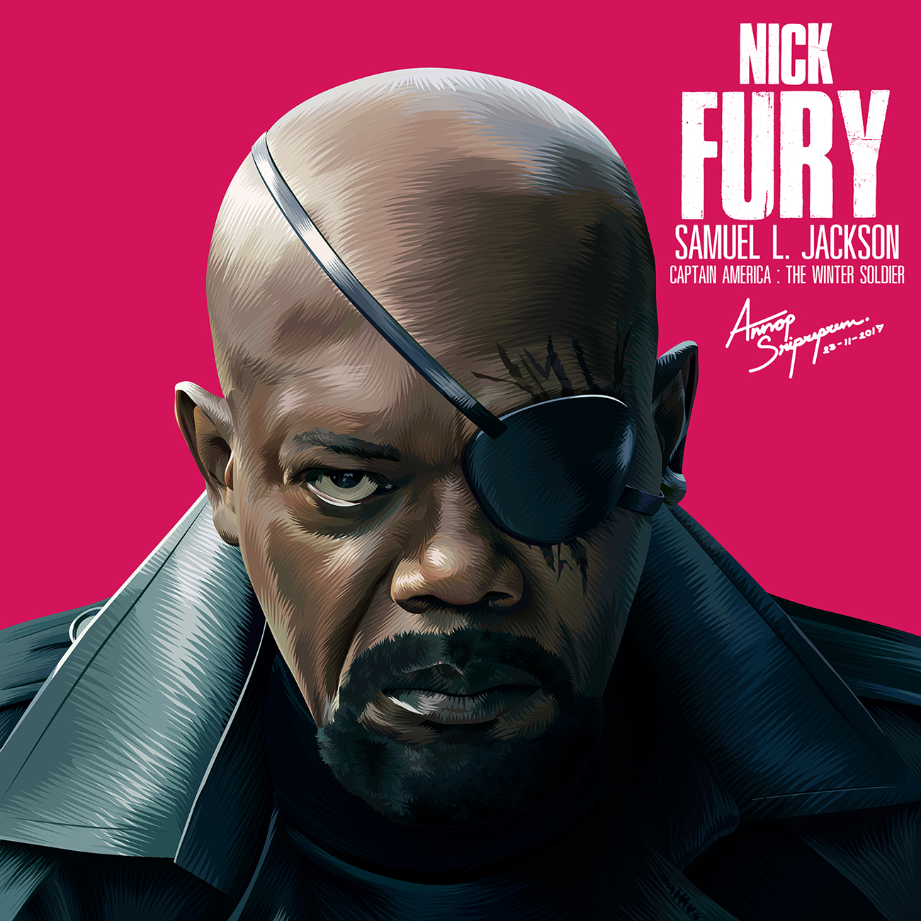 Nick Fury #รับออกแบบ